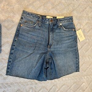 Classic Blue Denim Shorts